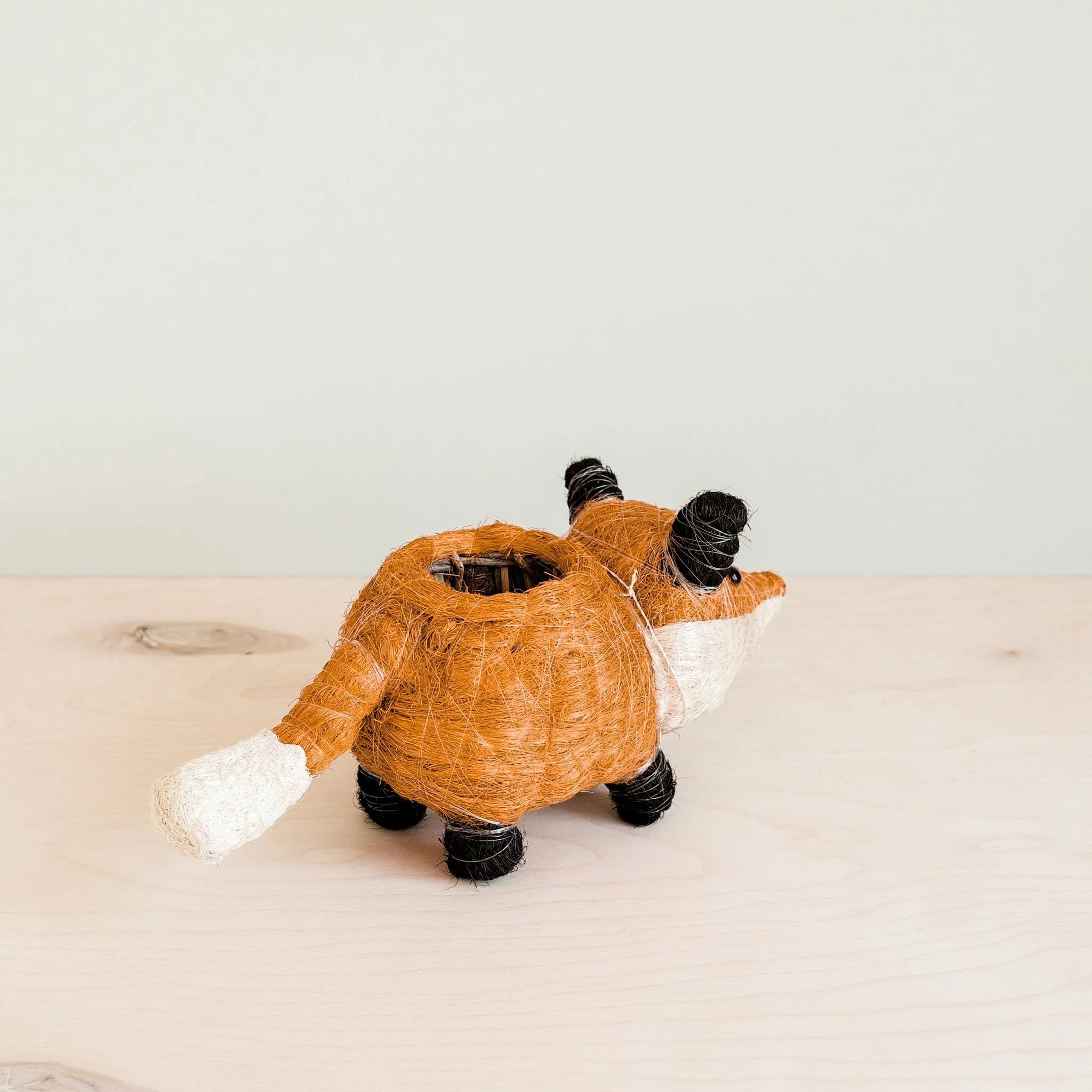 Baby Fox Planter - Handmade Pot