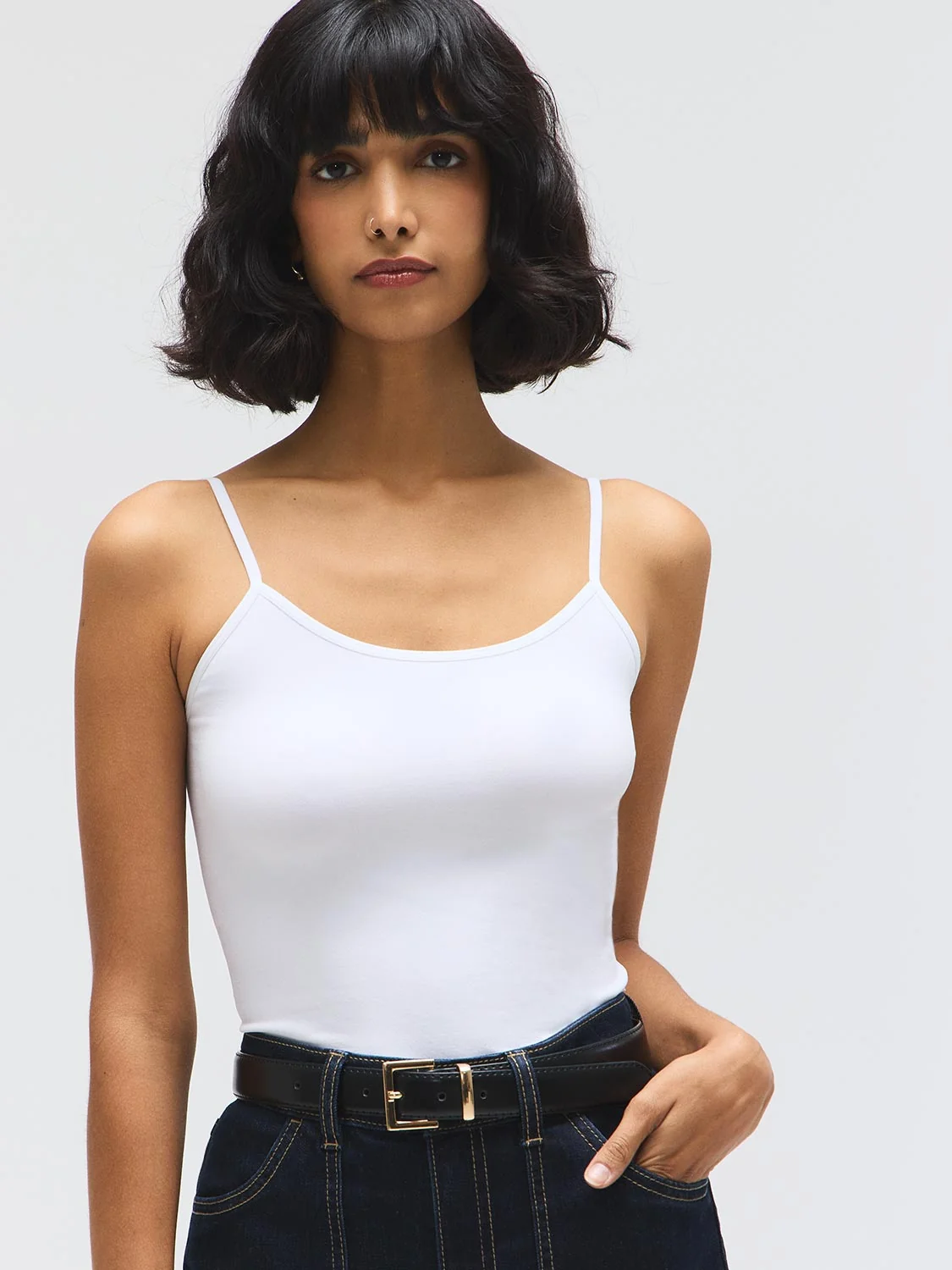 Seamless Spaghetti Strap Tank Top