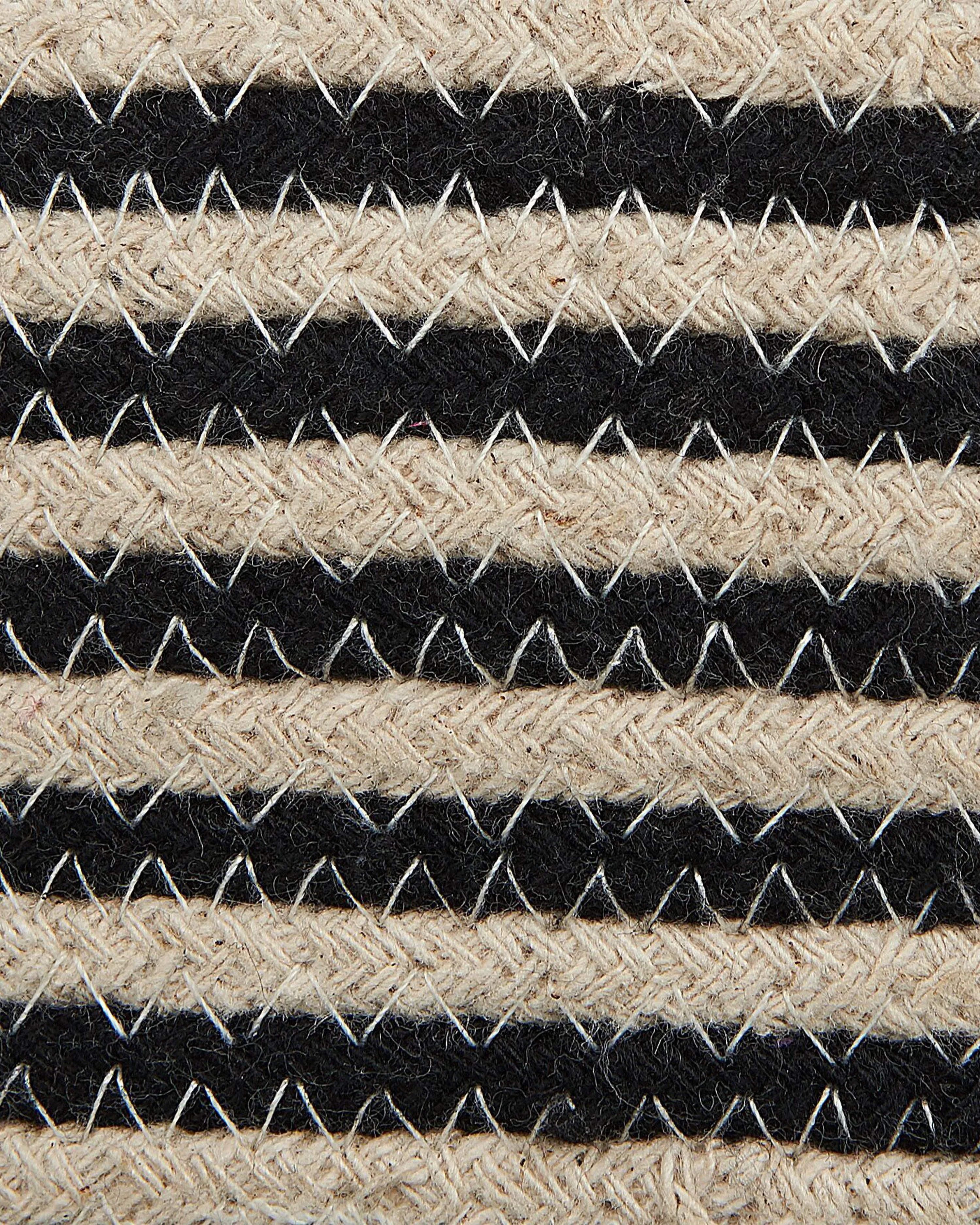 Cestino in Cotone Nero