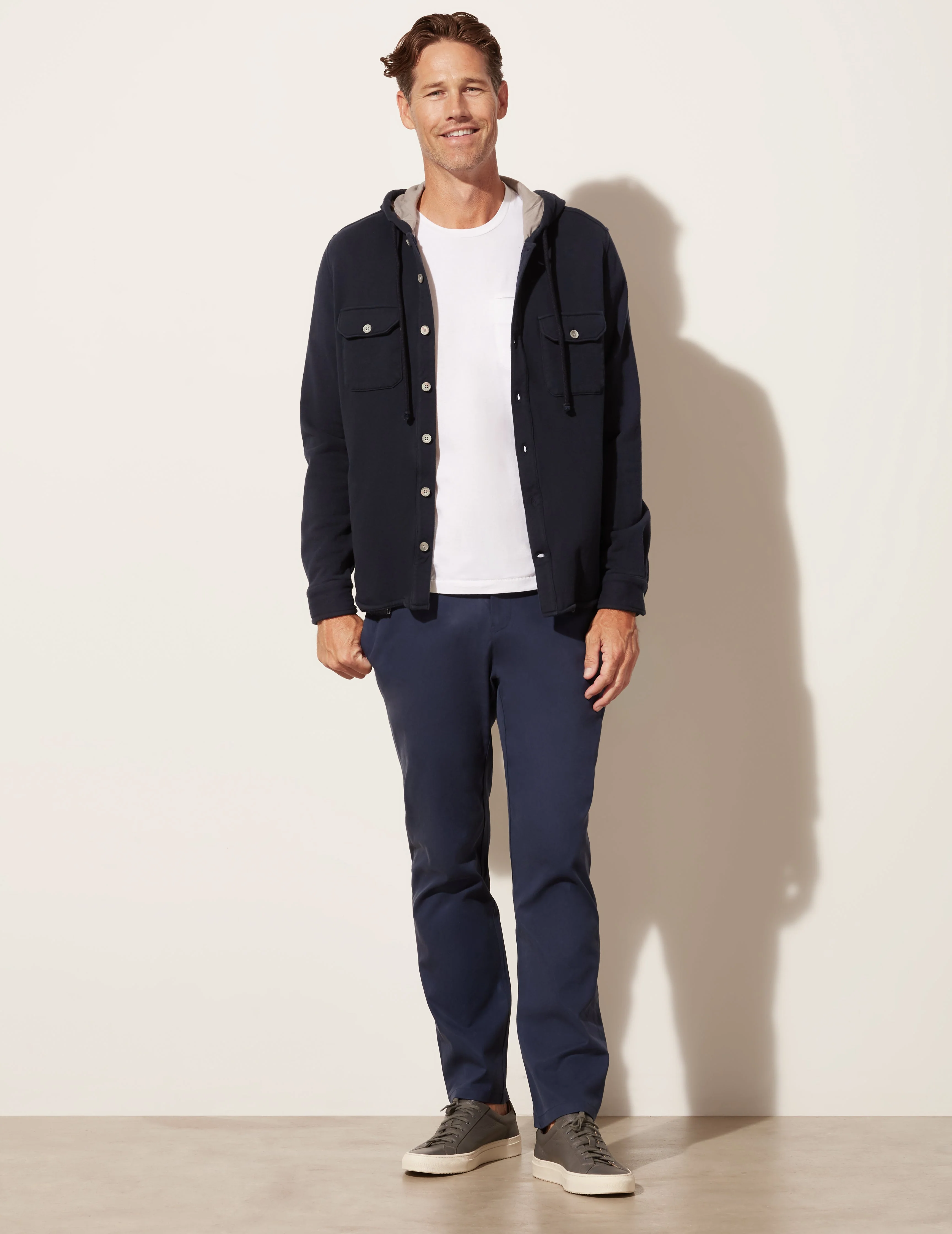 Hooded Shirt Jacket