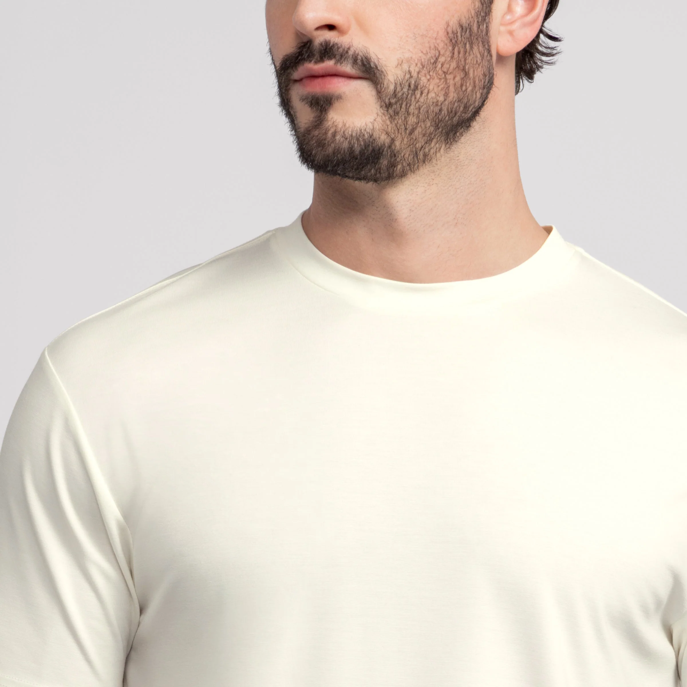Crewneck Tee -- Ecru