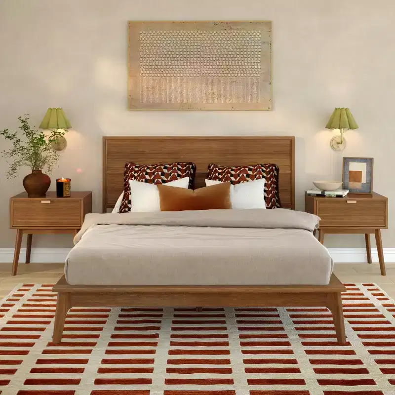 Linea Tambour Queen Bed