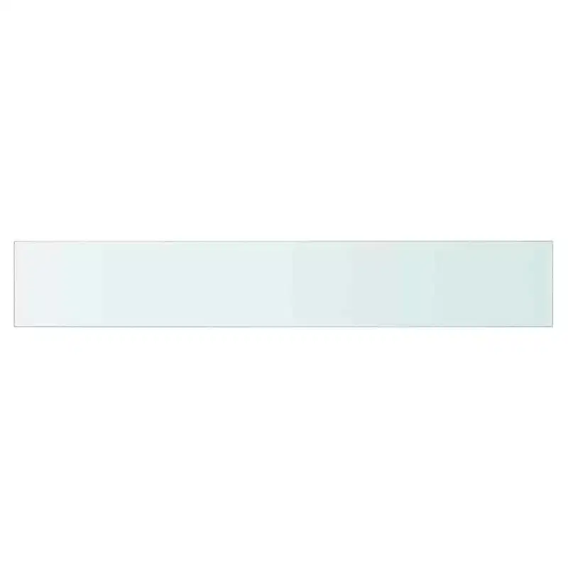 Glass Panel Clear Tempered glass 31.5 x 4.7 in Glass surface