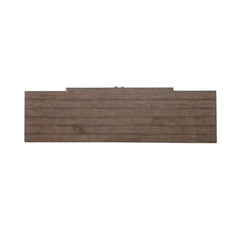 Breakfront Server in Distressed White or Grey