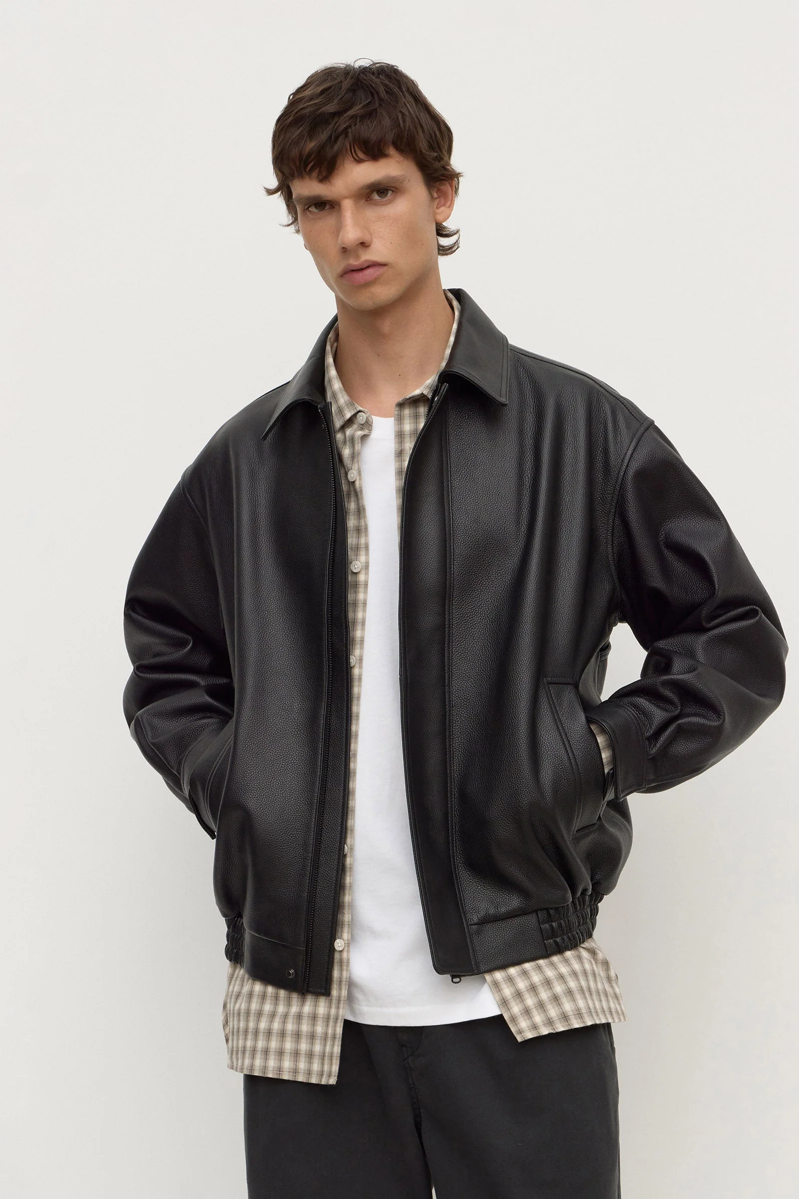Calf Leather Jacket