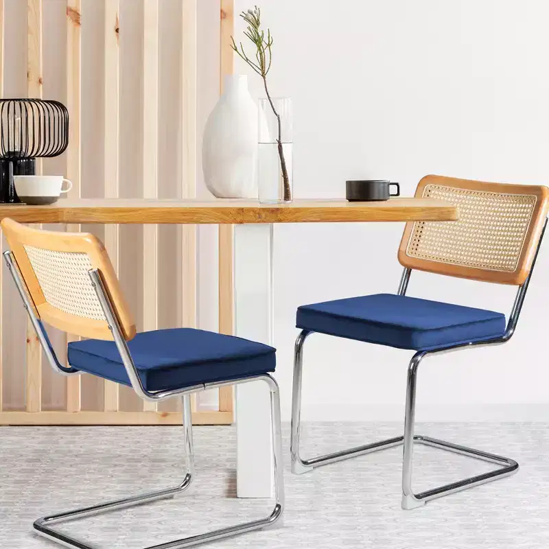UPTIOT Velvet Upholstered Side Chair (Set of 2)