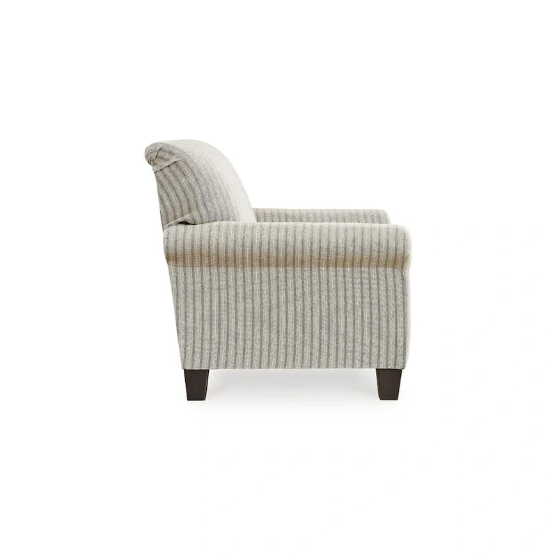 Signature Design by Ashley Valerani Brown/Beige Accent Chair - 36W x 36D x 36H