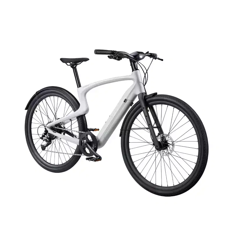 Urtopia Adult Carbon 1 Pro Smart 27.64'' Step-Over Electric Cruiser Bike - White S