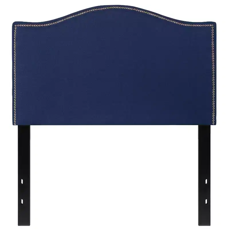 Flash Furniture Lexington Arched Upholstered Headboard with Accent Nail Trim