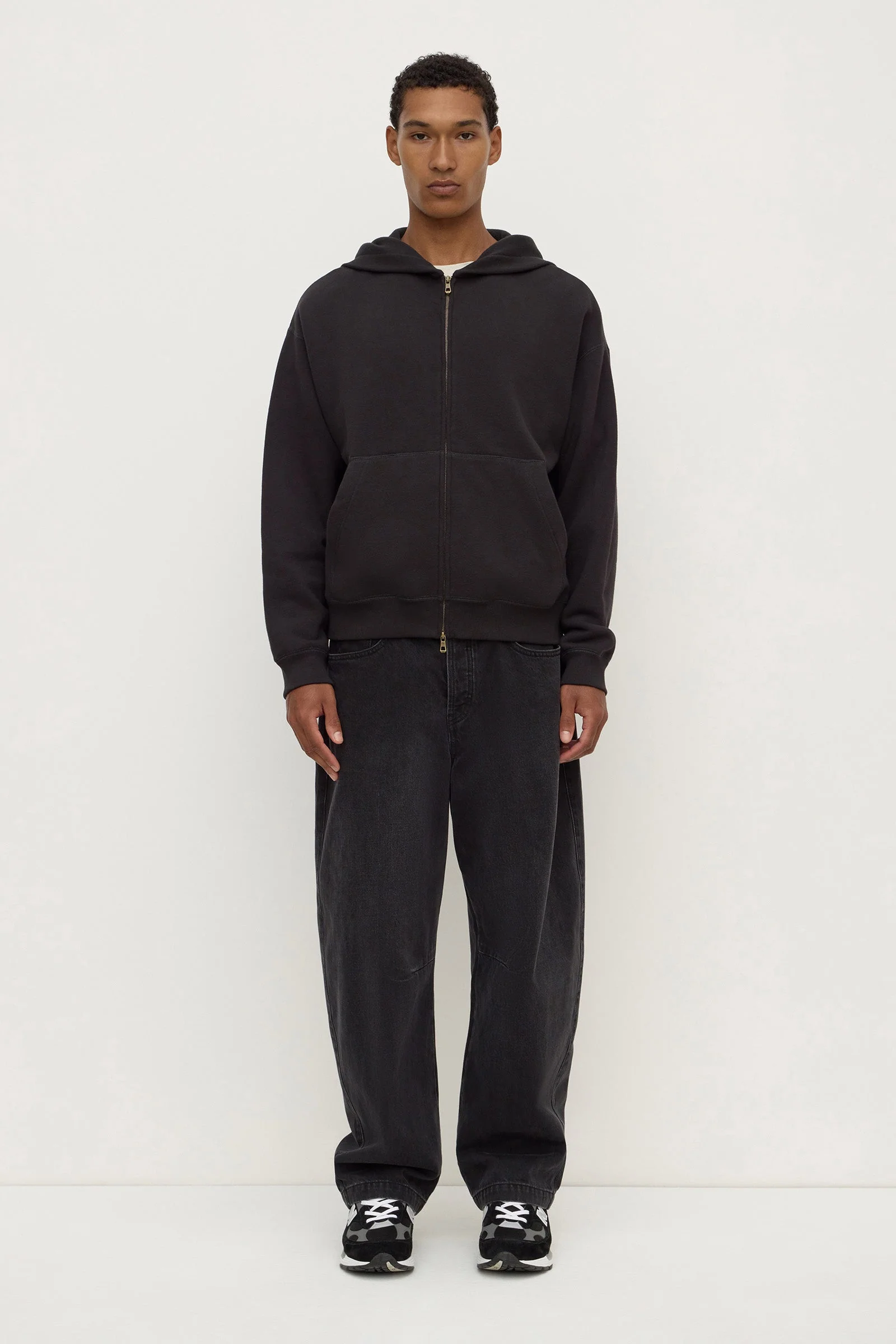 Fleece Zip Through Hoodie