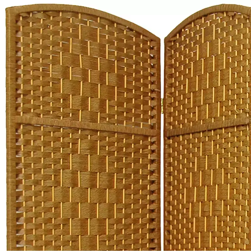 7 ft. Tall Diamond Weave Room Divider (6 Panels)