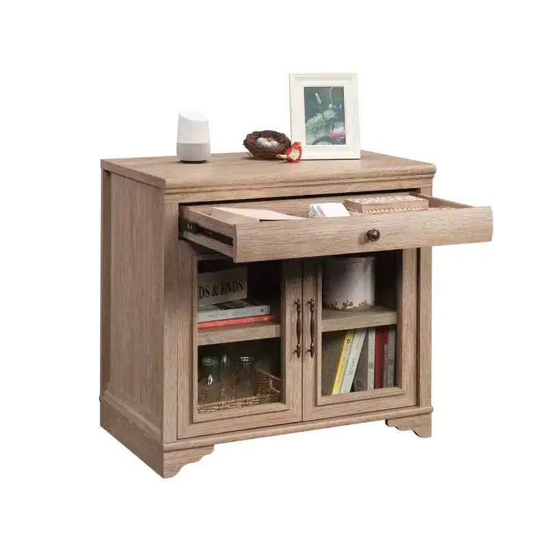 GDFStudio Winslow 31.5 Compact Wood Office Storage Cabinet