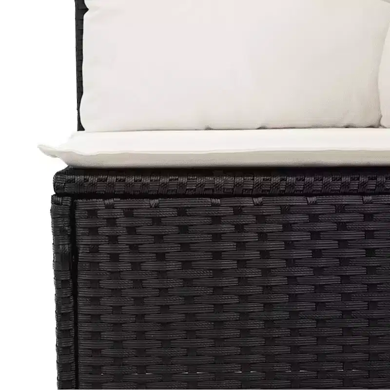 vidaXL Garden Sofa Set Poly Rattan Set Modular