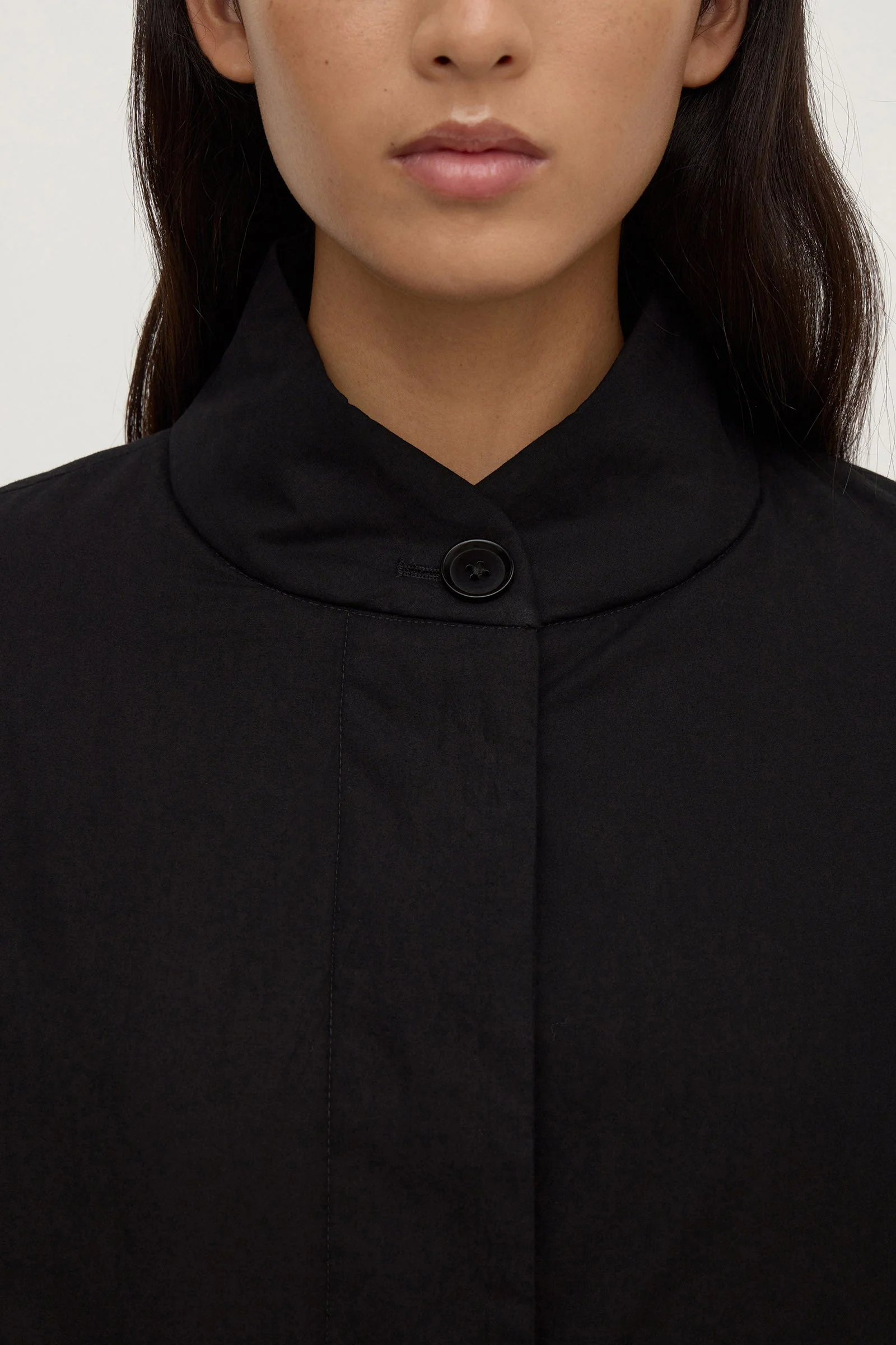 Padded Cotton Long Coat