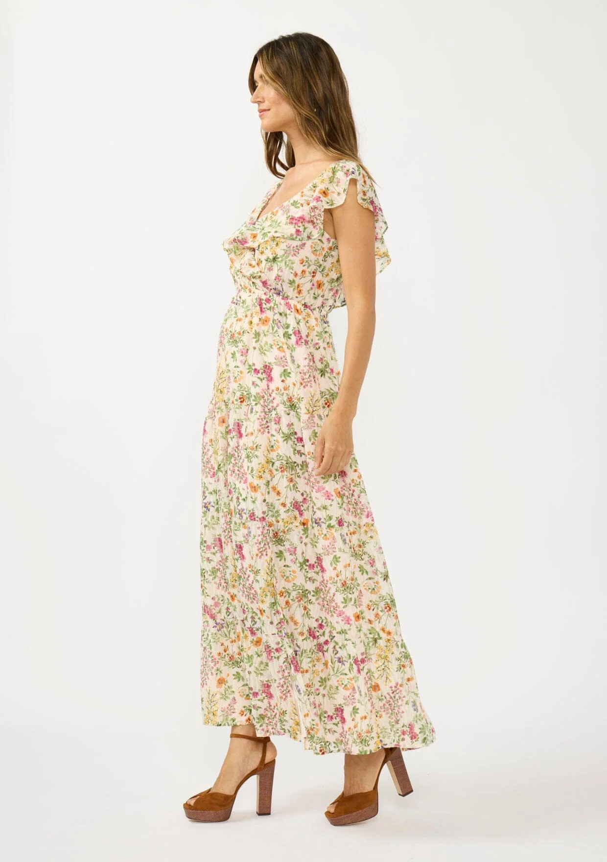Garden Tale Floral Maxi Dress
